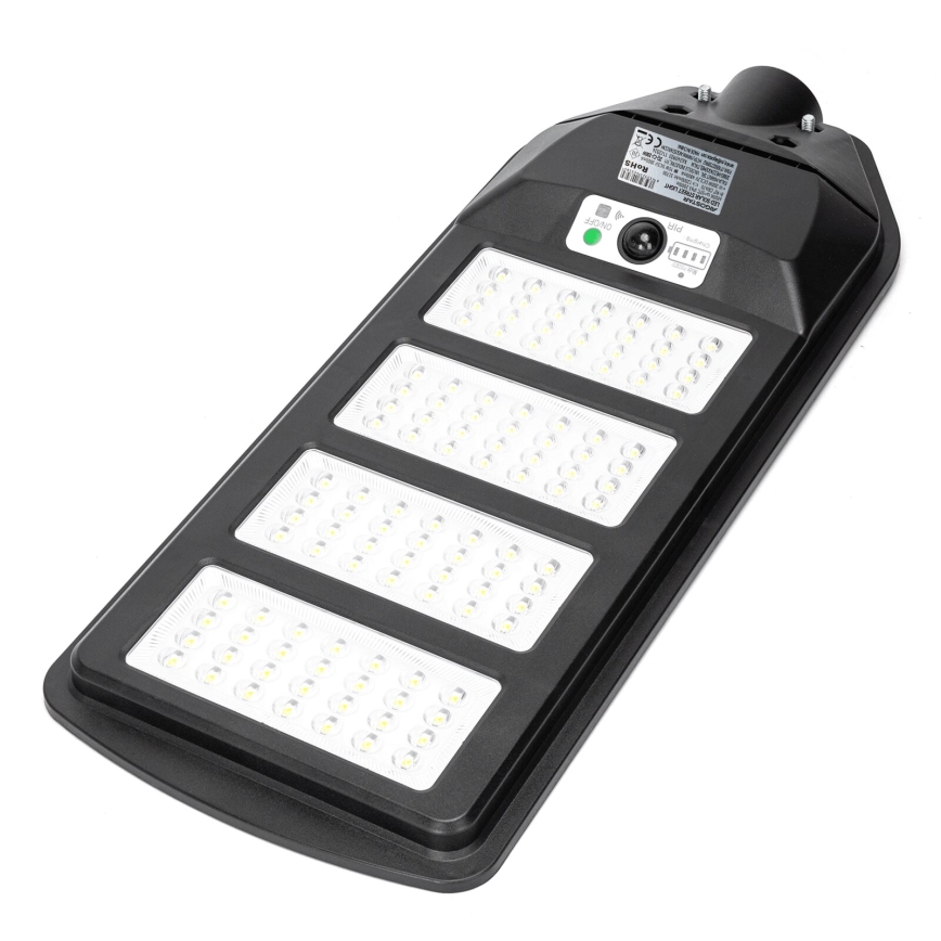 Aigostar - LED Solarna ulična svetiljka sa senzorom LED/200W/3,2V 12000mAh IP65 6500K + Daljinski upravljač