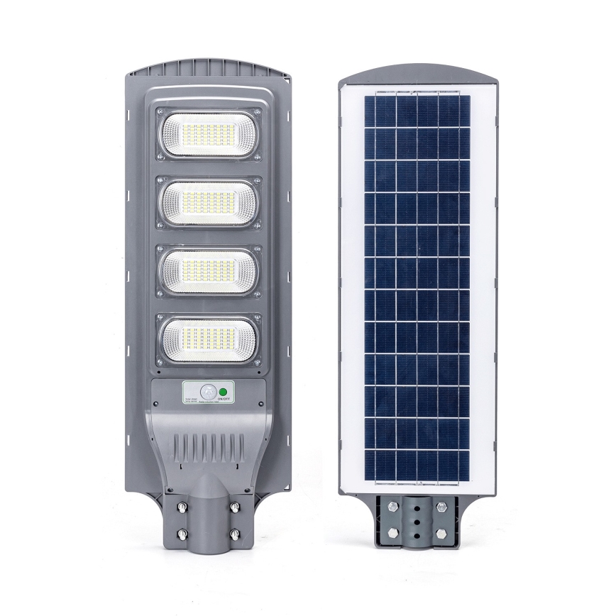 Aigostar - LED Solarna ulična svetiljka sa senzorom LED/200W/3,2V 20000mAh IP65 6500K + Daljinski upravljač