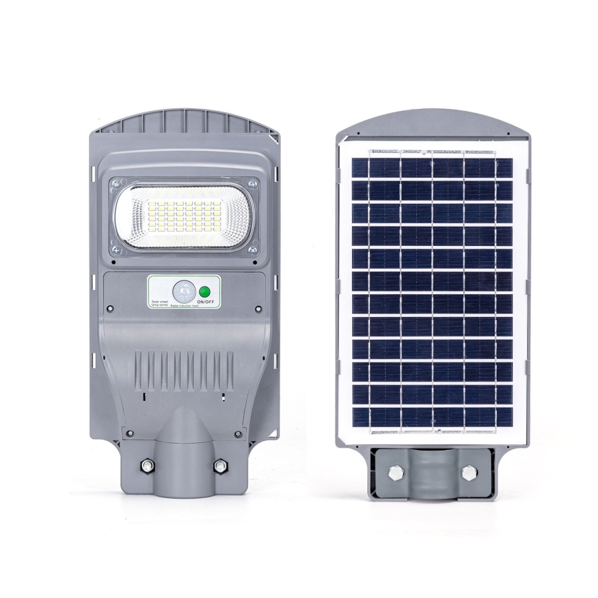 Aigostar - LED Solarna ulična svetiljka sa senzorom LED/50W/3,2V 5000mAh IP65 6500K + Daljinski upravljač