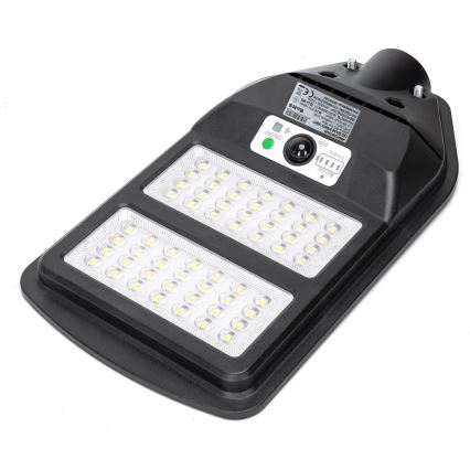 Aigostar - LED Solarna ulična svetiljka sa senzorom LED/70W/3,2V 4000mAh IP65 6500K + Daljinski upravljač