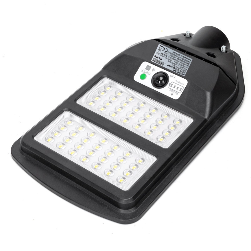 Aigostar - LED Solarna ulična svetiljka sa senzorom LED/70W/3,2V 4000mAh IP65 6500K + Daljinski upravljač