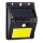 Aigostar - LED Solarna zidna lampa sa senzorom LED/13W/5,5V 6500K IP65