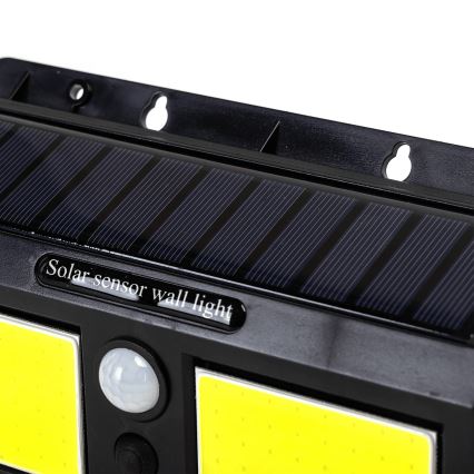 Aigostar - LED Solarna zidna lampa sa senzorom LED/20W/5,5V 2400 mAh 6500K IP65