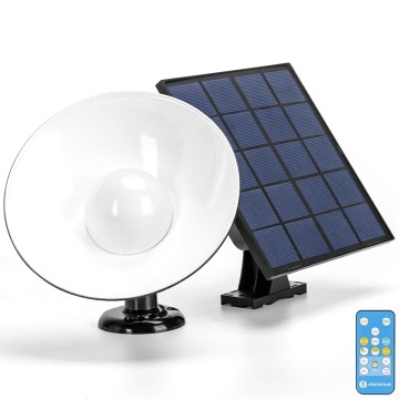 Aigostar - LED Solarna zidna rasveta LED/3,2V 3000K/4000K/6500K IP65 + Daljinski upravljač