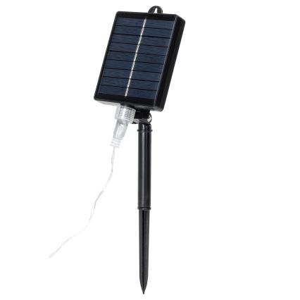 Aigostar - LED Solarne božićne lampice 384xLED/13m IP65 hladna bela