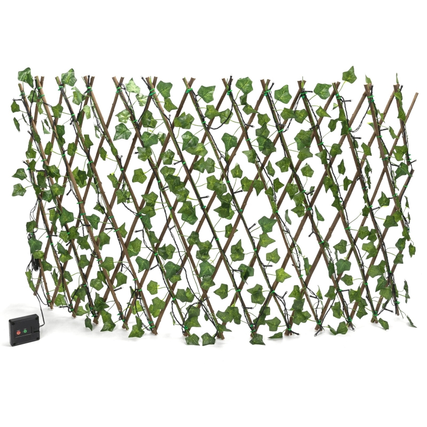 Aigostar - LED solarni lanac 102xLED/2x0,7m IP65 topla bela ivy