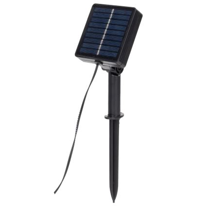 Aigostar - LED Solarni lanac 50xLED/7m IP65 topla bela bršljan