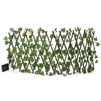 Aigostar - LED solarni lanac 56xLED/2x0,4m IP65 topla bela ivy