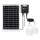 Aigostar - LED Solarni luster 2xLED/35W/12V 6000 mAh 6500K pr. 10 cm + Daljinski upravljač