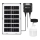 Aigostar - LED Solarni luster LED/35W/12V 3000 mAh 6500K pr. 10 cm + Daljinski upravljač