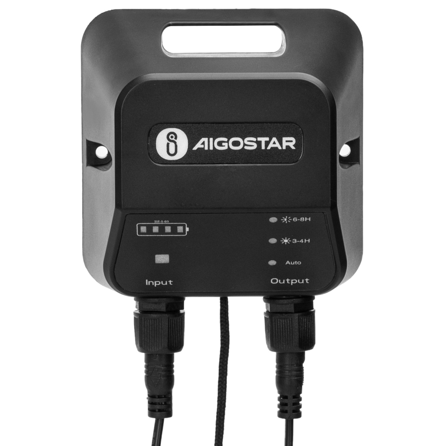 Aigostar - LED Solarni luster LED/35W/12V 3000 mAh 6500K pr. 15 cm + Daljinski upravljač