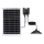 Aigostar - LED Solarni luster LED/70W/12V 6000 mAh 6500K pr. 23,5 cm + Daljinski upravljač