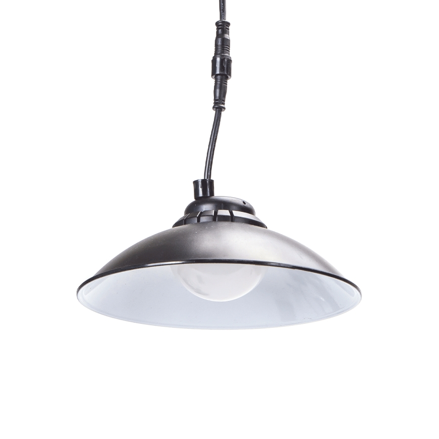 Aigostar - LED Prigušivi solarni luster na sajli LED/3,2V 3000K/4000K/6500K IP65 + Daljinski upravljač