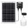 Aigostar - LED Solarni luster sa senzorom LED/70W/12V 6000 mAh 6500K pr. 12 cm + Daljinski upravljač