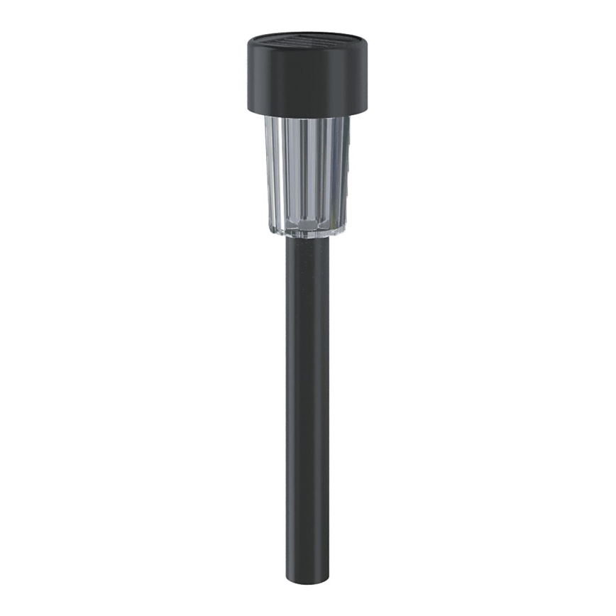Aigostar - LED Solarno svetlo LED/0,006W/1,2V 29,5 cm crno 6500K IP44