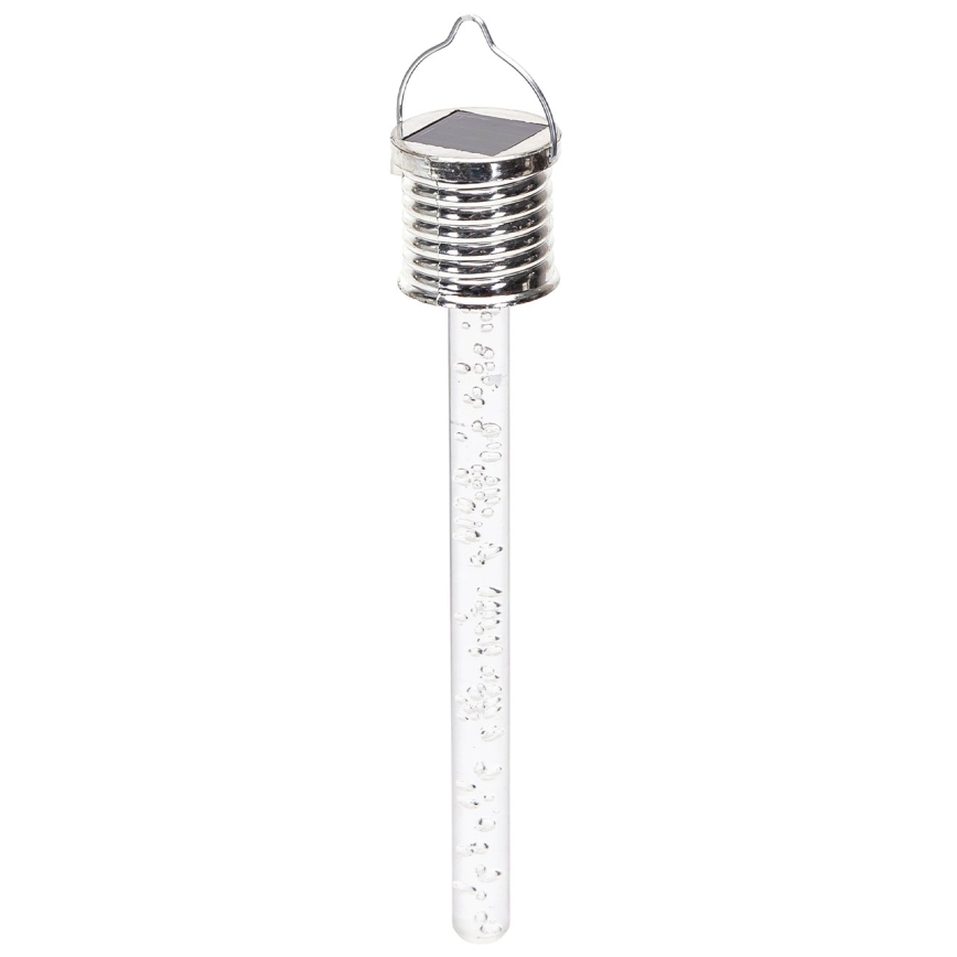 Aigostar - LED Solarno svetlo LED/0,006W/1,2V krom 6500K IP44