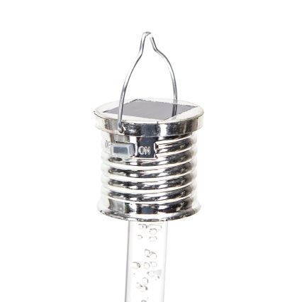 Aigostar - LED Solarno svetlo LED/0,006W/1,2V krom 6500K IP44