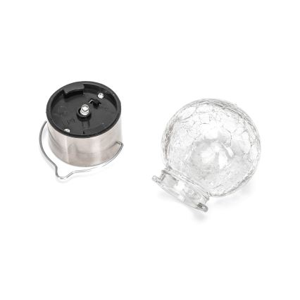Aigostar - LED Solarno svetlo LED/0,006W/1,2V pr. 6 cm 100 mAh 6500K IP44