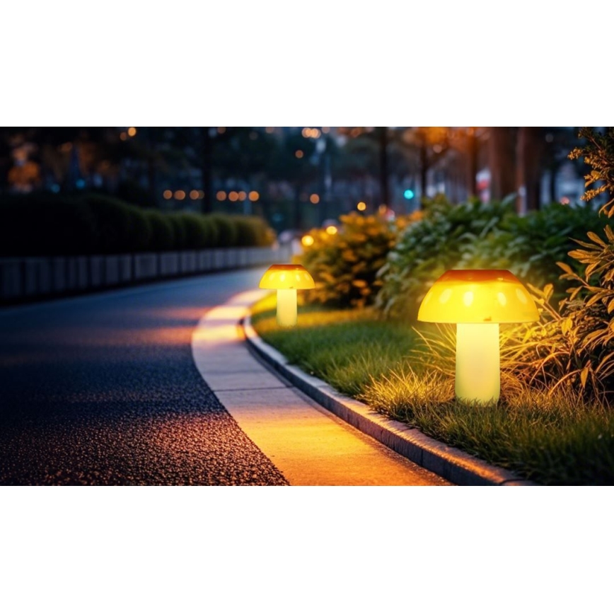 Aigostar - LED Solarno svetlo LED/0,024W/1,2V 200 mAh 2700K IP44