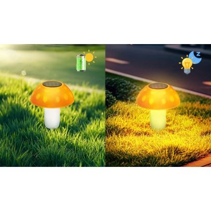 Aigostar - LED Solarno svetlo LED/0,024W/1,2V 200 mAh 2700K IP44