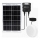 Aigostar - LED Solarno svetlo LED/70W/12V 6000 mAh 6500K pr. 20,5 cm + Daljinski upravljač