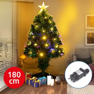 Aigostar - LED Spolj. Novogodišnja jelka LED/6W/230V 180 cm IP44 topla bela