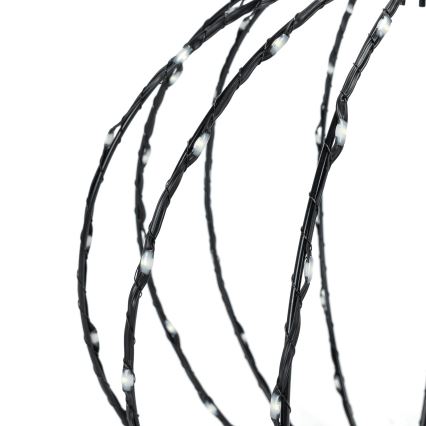 Aigostar - LED Spoljašnja božićna dekoracija 3,6W/230V SFERA 30cm IP44 hladna bela