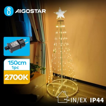 Aigostar - LED Spoljašnja božićna dekoracija LED/3,6W/31/230V 2700K 150 cm IP44