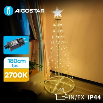 Aigostar - LED Spoljašnja božićna dekoracija LED/3,6W/31/230V 2700K 180 cm IP44