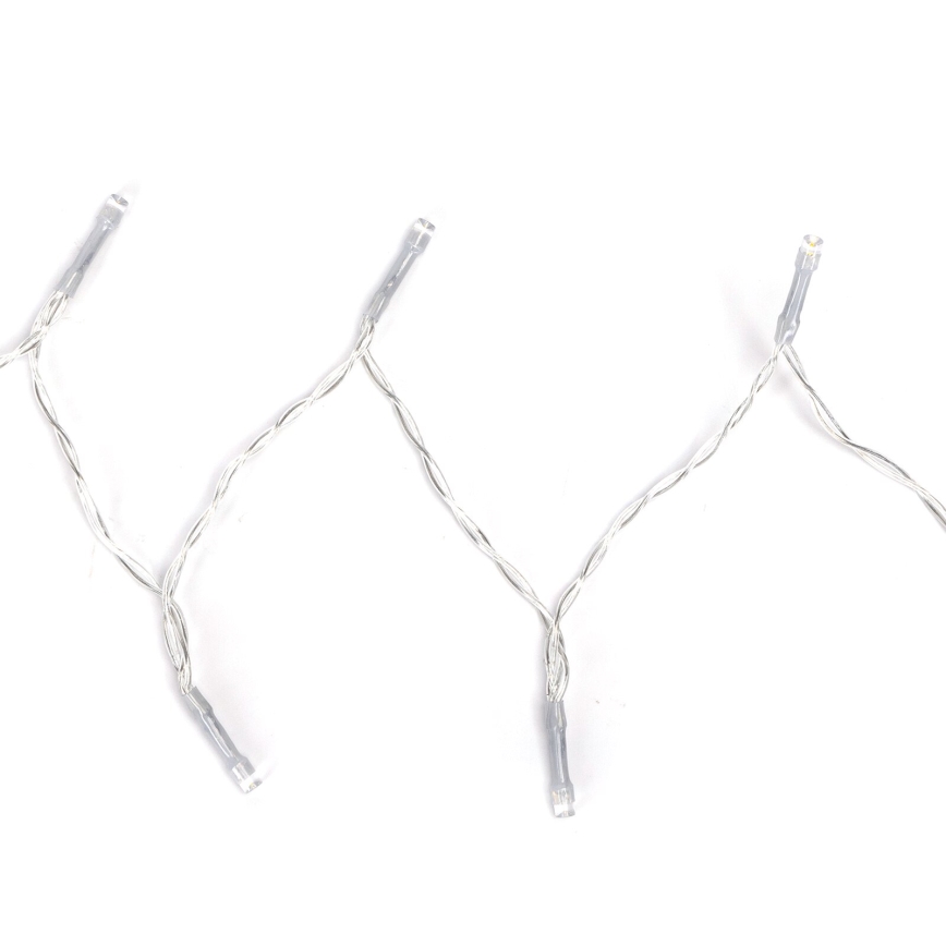 Aigostar - LED spoljašnja božićna girlanda 150xLED/8 funkcija 3xAA 15,3m IP44 višebojna