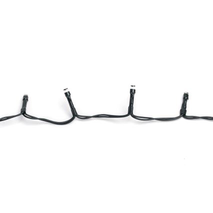 Aigostar - LED spoljašnja božićna girlanda 200xLED/8 funkcija/3xAA 10,3m IP44 hladno bela