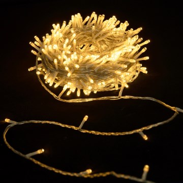 Aigostar - LED spoljašnja božićna girlanda 600xLED 30m IP44 topla bela