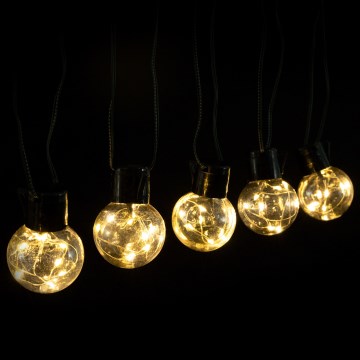 Aigostar - LED spoljašnja dekorativna girlanda 160xLED 10m IP44 topla bela