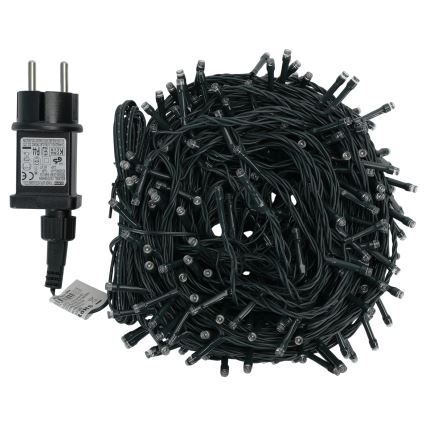 Aigostar - LED spoljna novogodišnja girlanda 300xLED/8 funkcija 30m IP44 hladno-bela