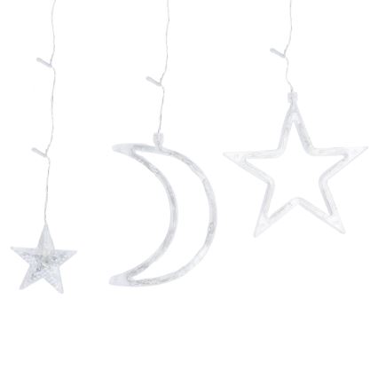 Aigostar - LED spoljašnji božićni lanac 120xLED/6W/230V/8 funkcija 3x0,6m IP44 topla bela + daljinski upravljač