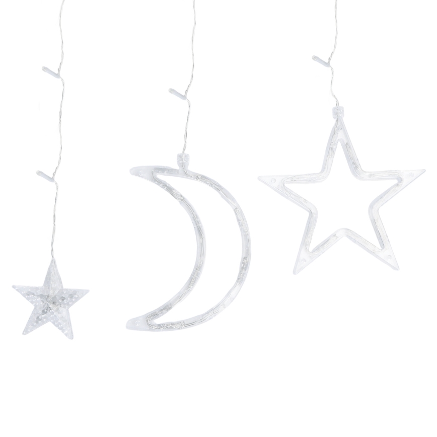 Aigostar - LED spoljašnji božićni lanac 120xLED/6W/230V/8 funkcija 3x0,6m IP44 topla bela + daljinski upravljač