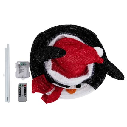 Aigostar - LED spoljna božićna dekoracija 50xLED/3xAA IP44 tučnjak