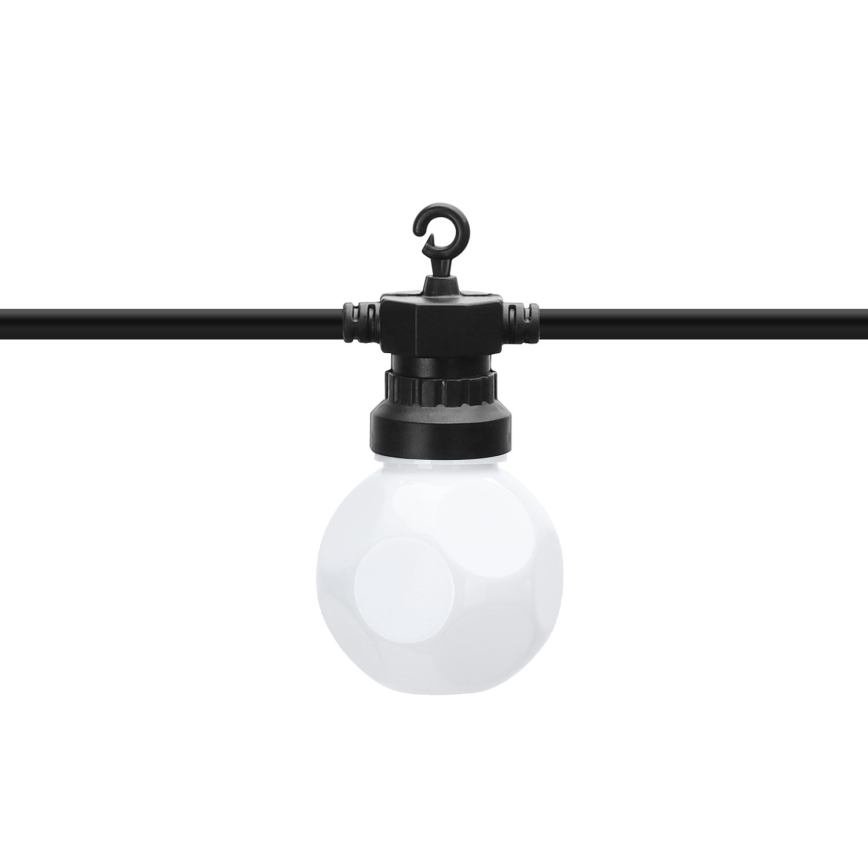 Aigostar - LED spoljna dekorativna girlanda 10xLED/8m IP44 topla bela