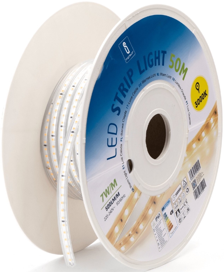 Aigostar - LED Traka LED/350W/230V 50m 3000K IP65