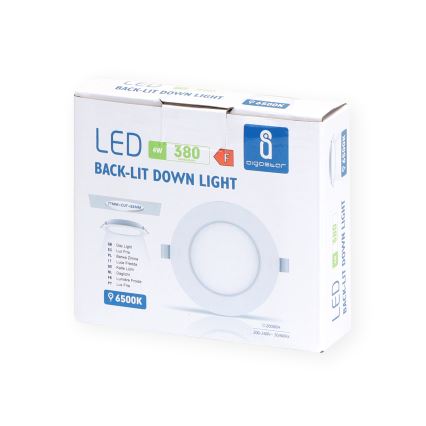 Aigostar - LED Ugradbena lampa LED/4W/230V 6500K pr. 9,8 cm bela