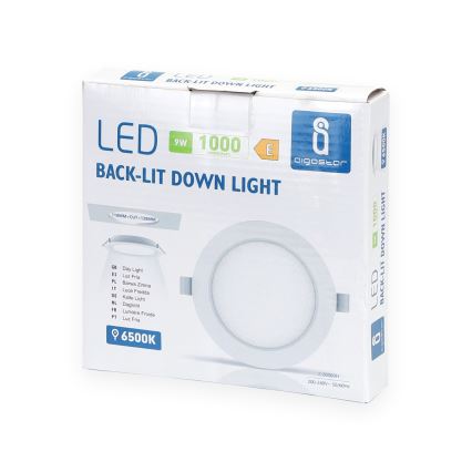 Aigostar - LED Ugradbena lampa LED/9W/230V 6500K pr. 14,5 cm bela