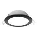 Aigostar - LED Ugradbena lampa za kupatilo LED/4,8W/230V 3000K crno IP65