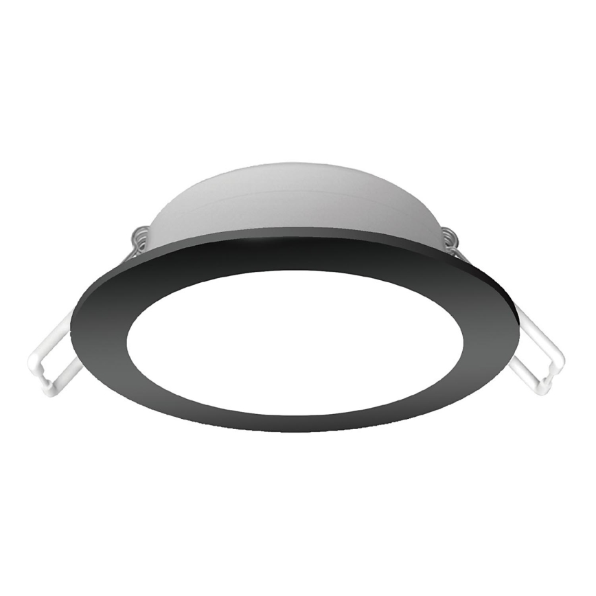 Aigostar - LED Ugradbena lampa za kupatilo LED/4,8W/230V 3000K crno IP65