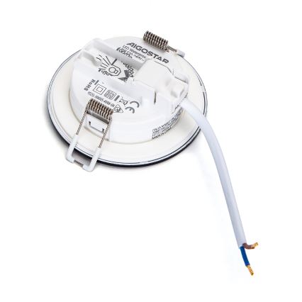 Aigostar - LED Ugradbena lampa za kupatilo LED/4,8W/230V 3000K crno IP65