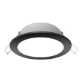 Aigostar - LED Ugradbena lampa za kupatilo LED/4,8W/230V 4000K crno IP65