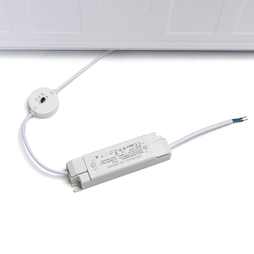 Aigostar - LED Ugradbeni panel LED/40W/230V 3000K/4000K/6500K 60x60cm bela