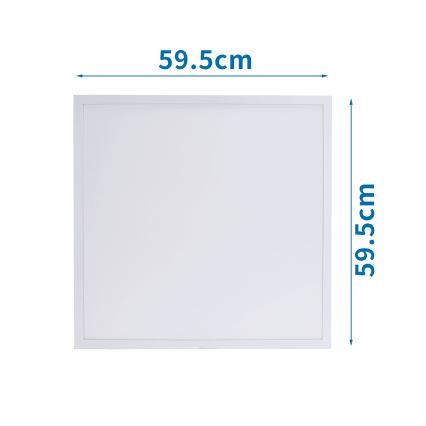 Aigostar - LED Ugradbeni panel LED/40W/230V 6500K 60x60cm bela