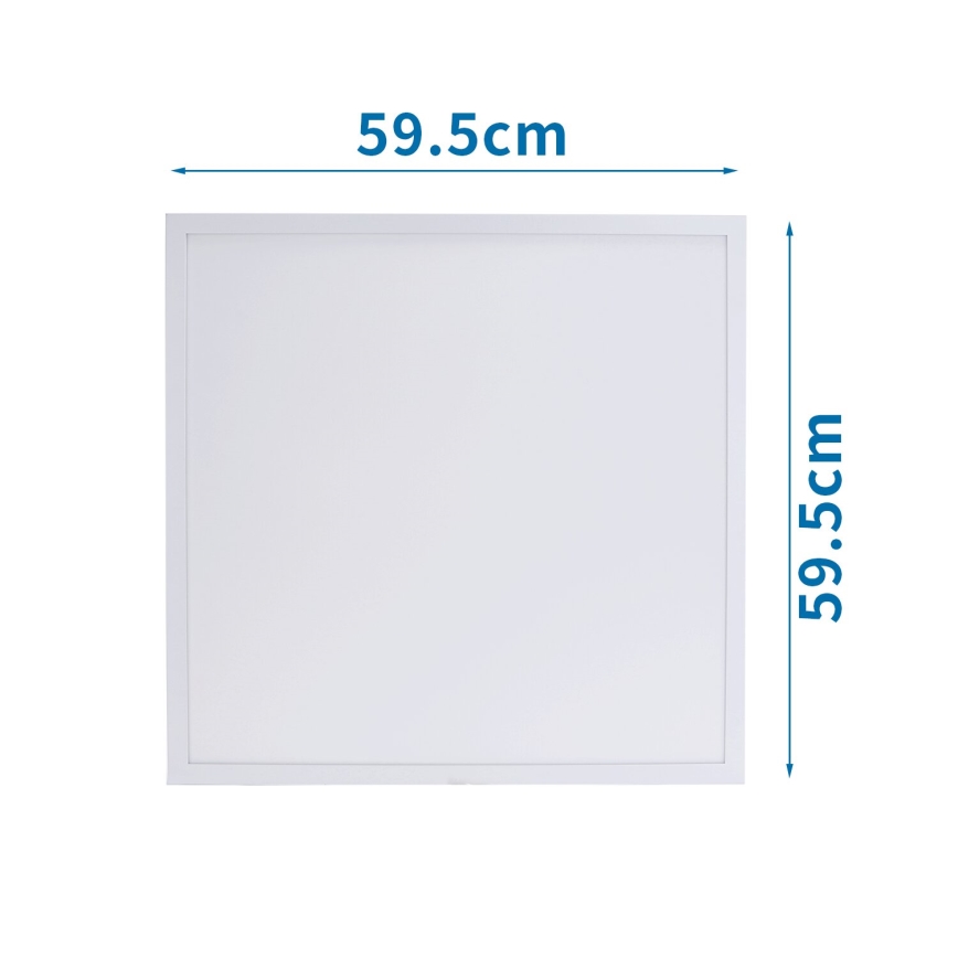 Aigostar - LED Ugradbeni panel LED/40W/230V 6500K 60x60cm bela