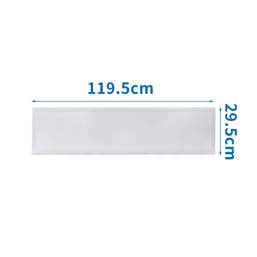 Aigostar - LED Ugradbeni panel LED/50W/230V 4000K 120x30cm bela
