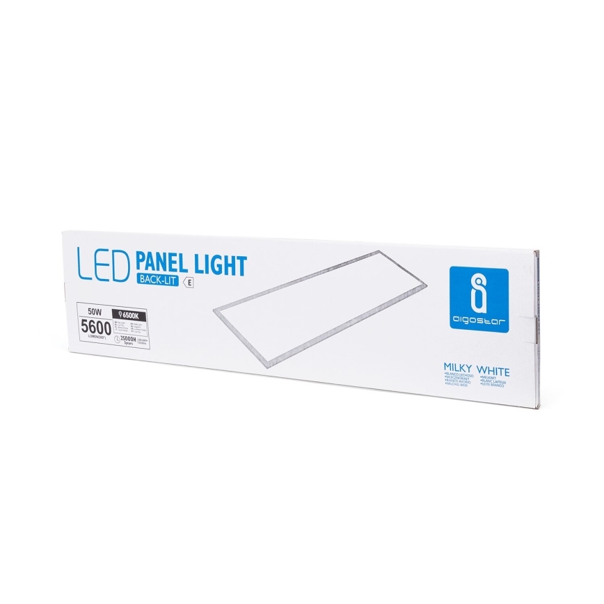 Aigostar - LED Ugradbeni panel LED/50W/230V 6500K 120x30cm bela